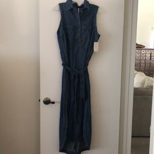Free People Denim dress, new.